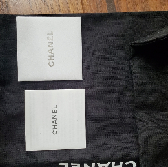 Chanel Denim & Chainlink Pumps $420 - worn once Sz 7.5 - Picture 6 of 8